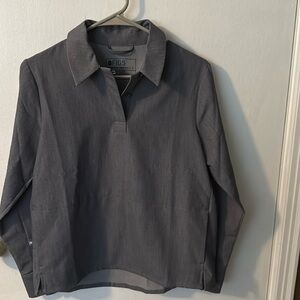 Figs long sleeve scrub top. Size small